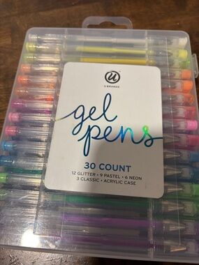 U Brands 30-Count Gel Pens — Assorted Bright Colors